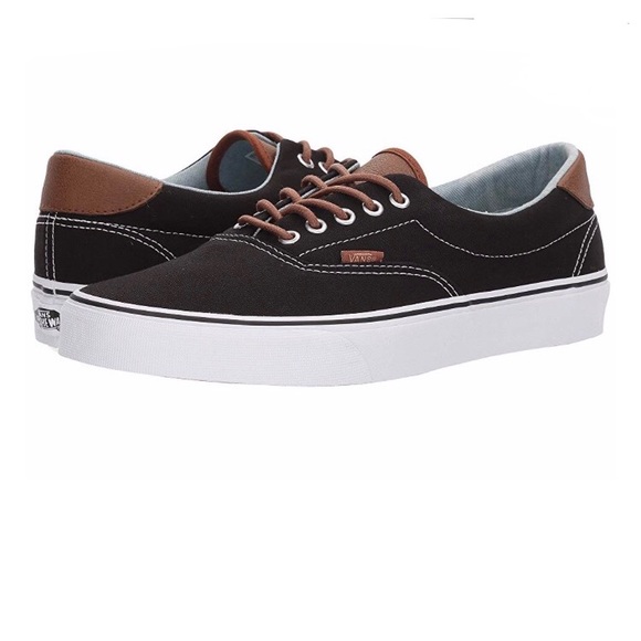 Vans era 59 C&L black stripe denim sneaker shoes - Picture 2 of 7